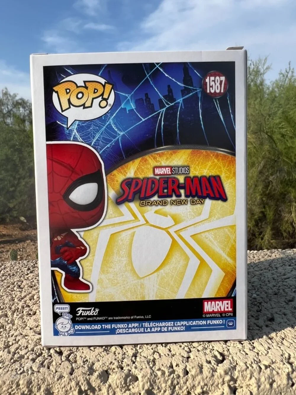 Funko Pop Spider-Man Brand New Day - Spider- Man No Way Home Suit  (#1587, NEW)